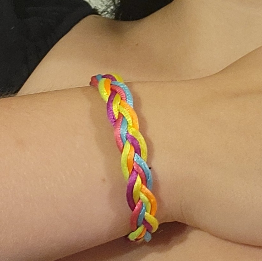 Kids Multicolor Braided Bracelet